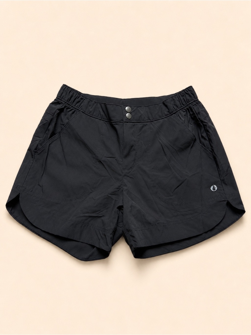 The American Outdoorsman Women's Black Active Shorts